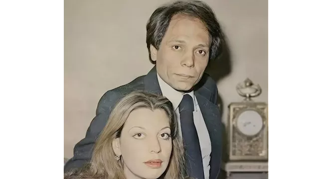 <strong>عادل إمام وزوجته</strong>