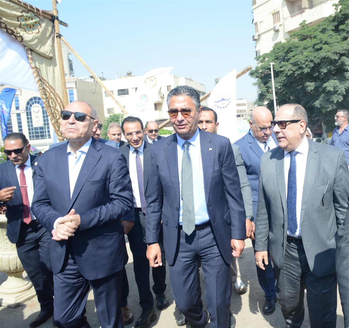 افتتاح سوق اليوم الواحد بالجمالية