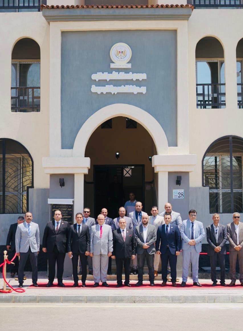 افتتاح الشهر العقاري بالمنصورة الجديدة