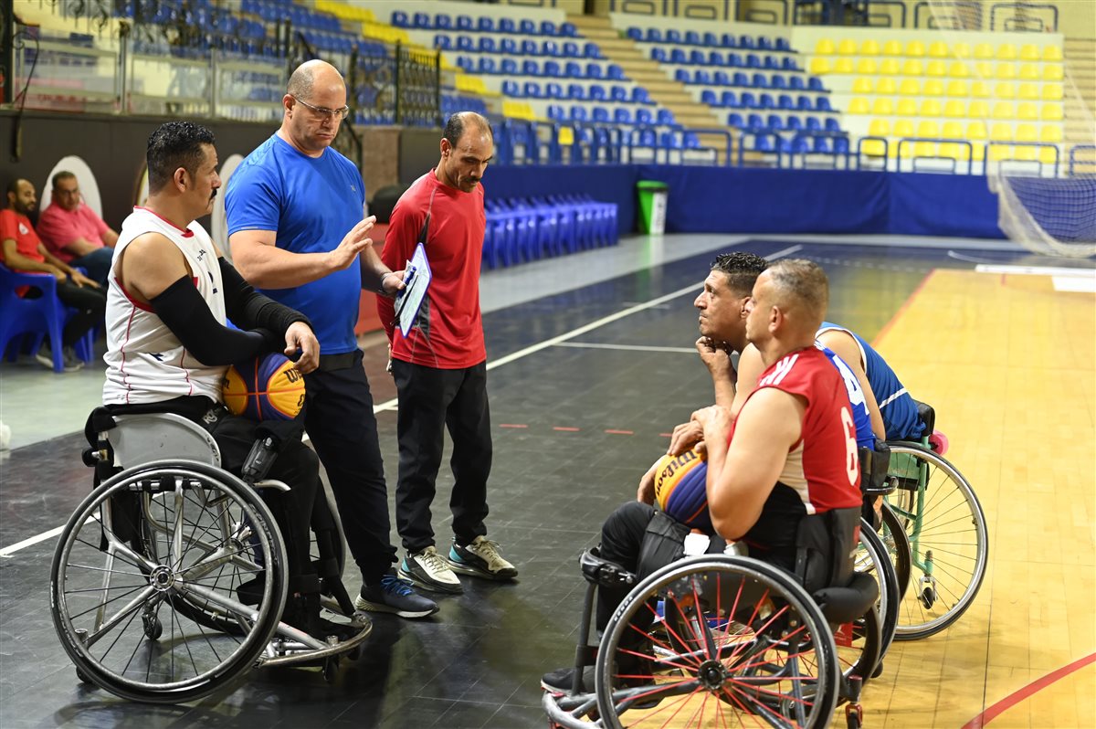 <strong>منتخب مصر لكرة السلة على الكراسي المتحركة</strong>