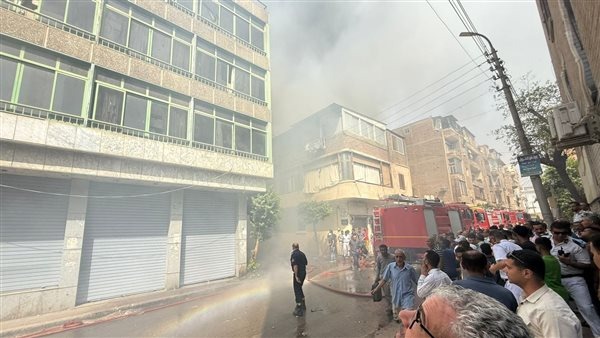 حريق مصر الجديدة&nbsp;