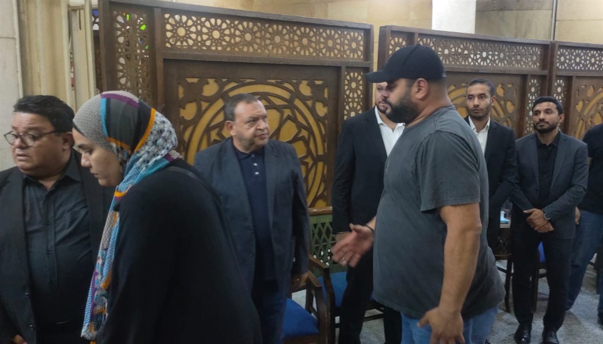 <strong>عزاء شقيق المخرج خالد جلال</strong>