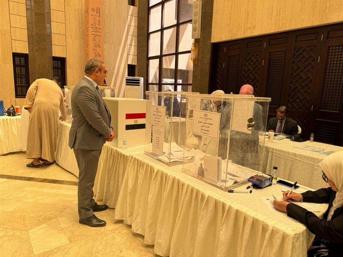 عملية التصويت بانتخابات مجلس الشيوخ 2025