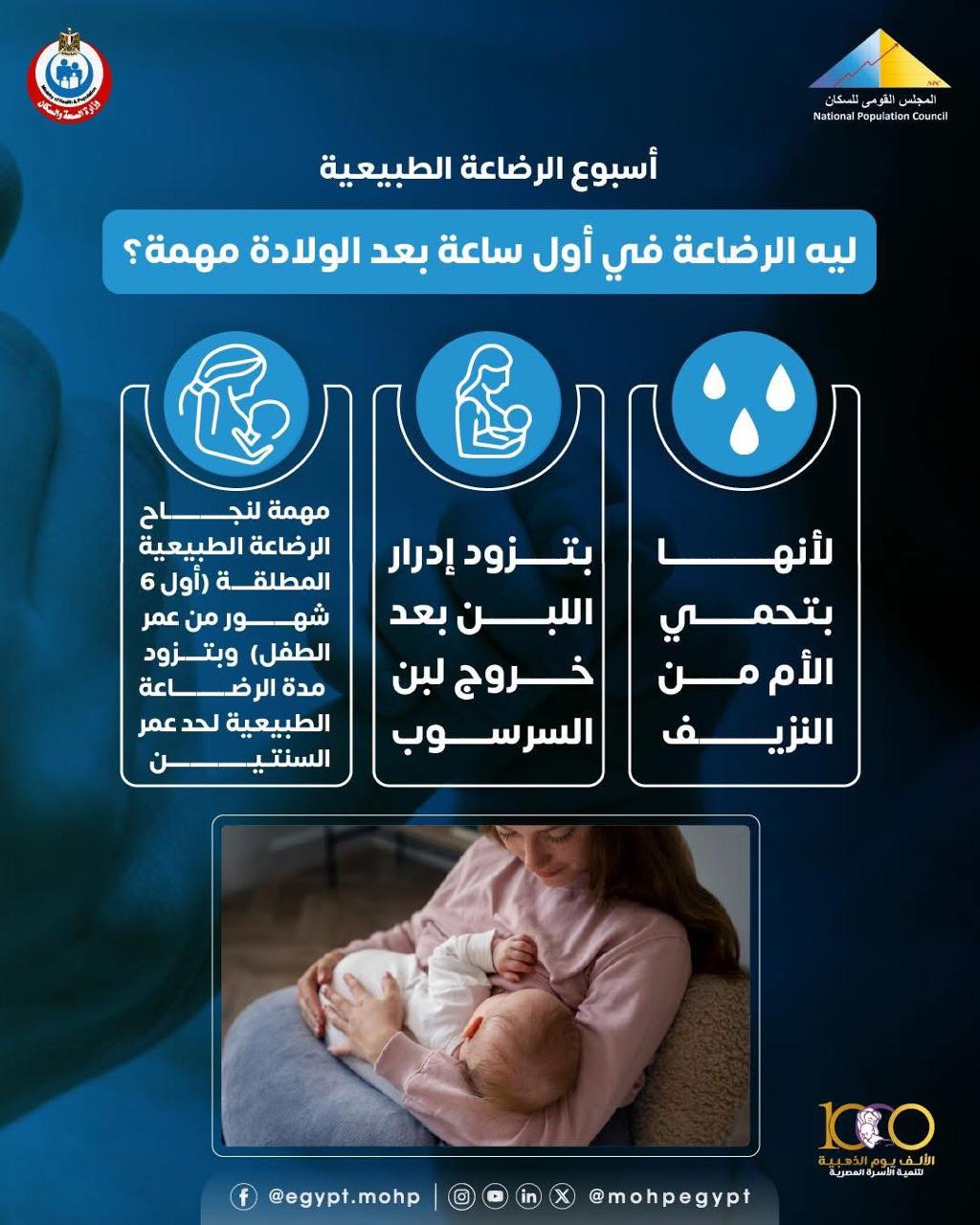 أهمية الرضاعة الطبيعية