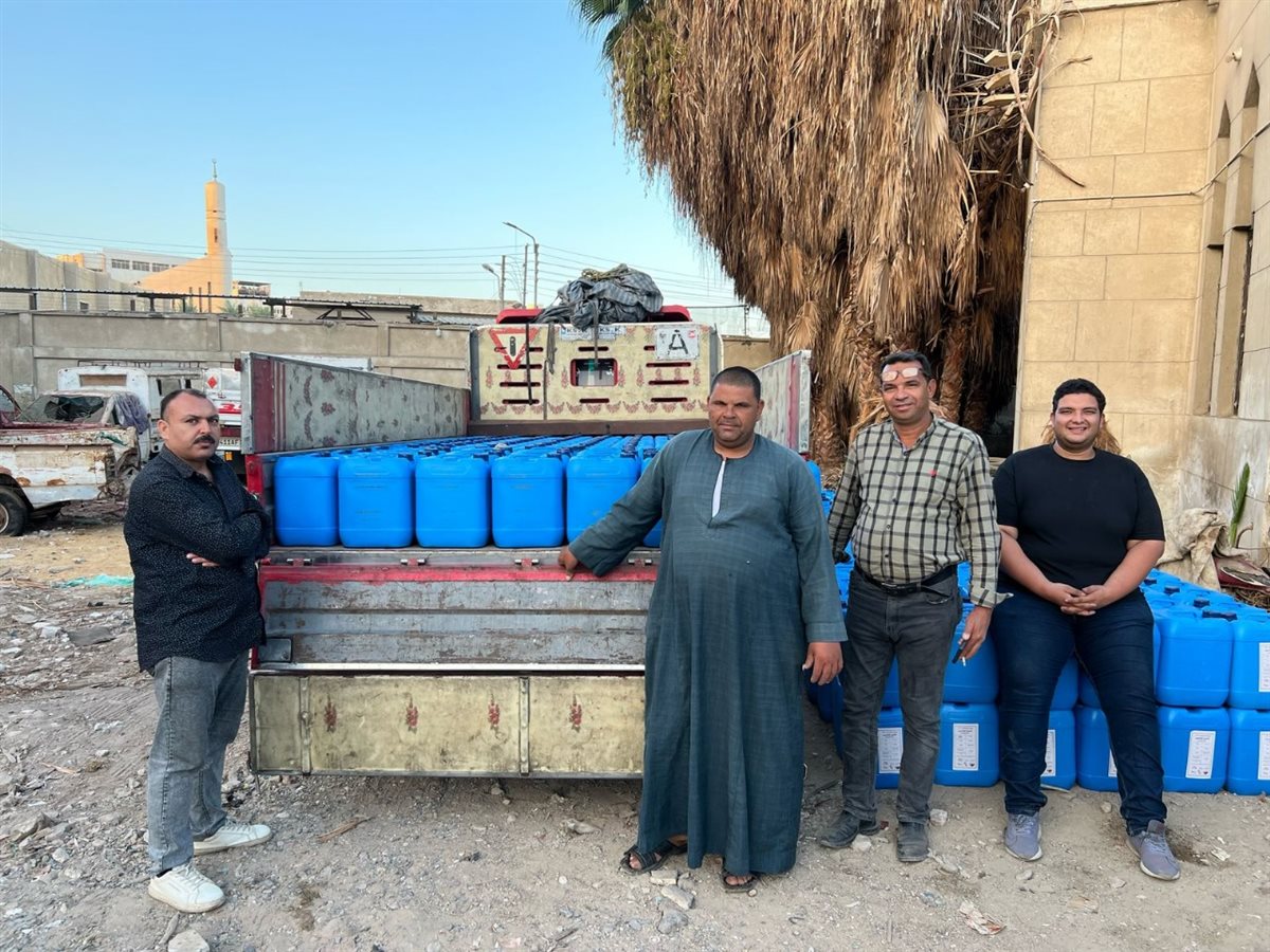 بعض المضبوطات &nbsp;لحملة تموين الفيوم