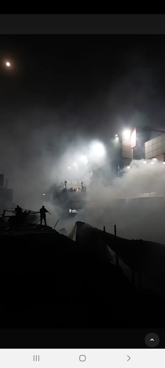 حريق شبرا الخيمة