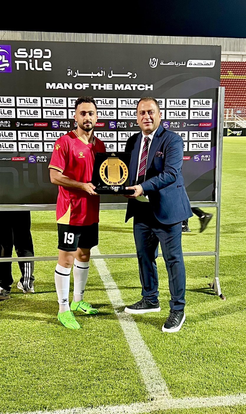 أحمد الشيخ من مباراة حرس الحدود
