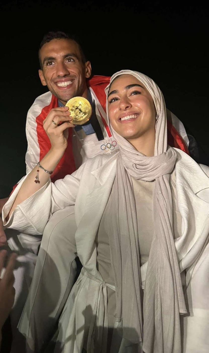 أحمد الجندي ومريم عامر