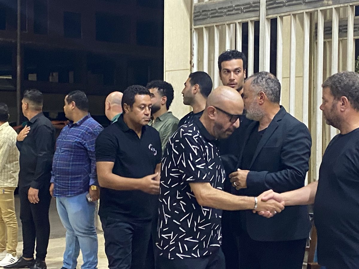 <strong>عزاء والدة صبحي خليل</strong>