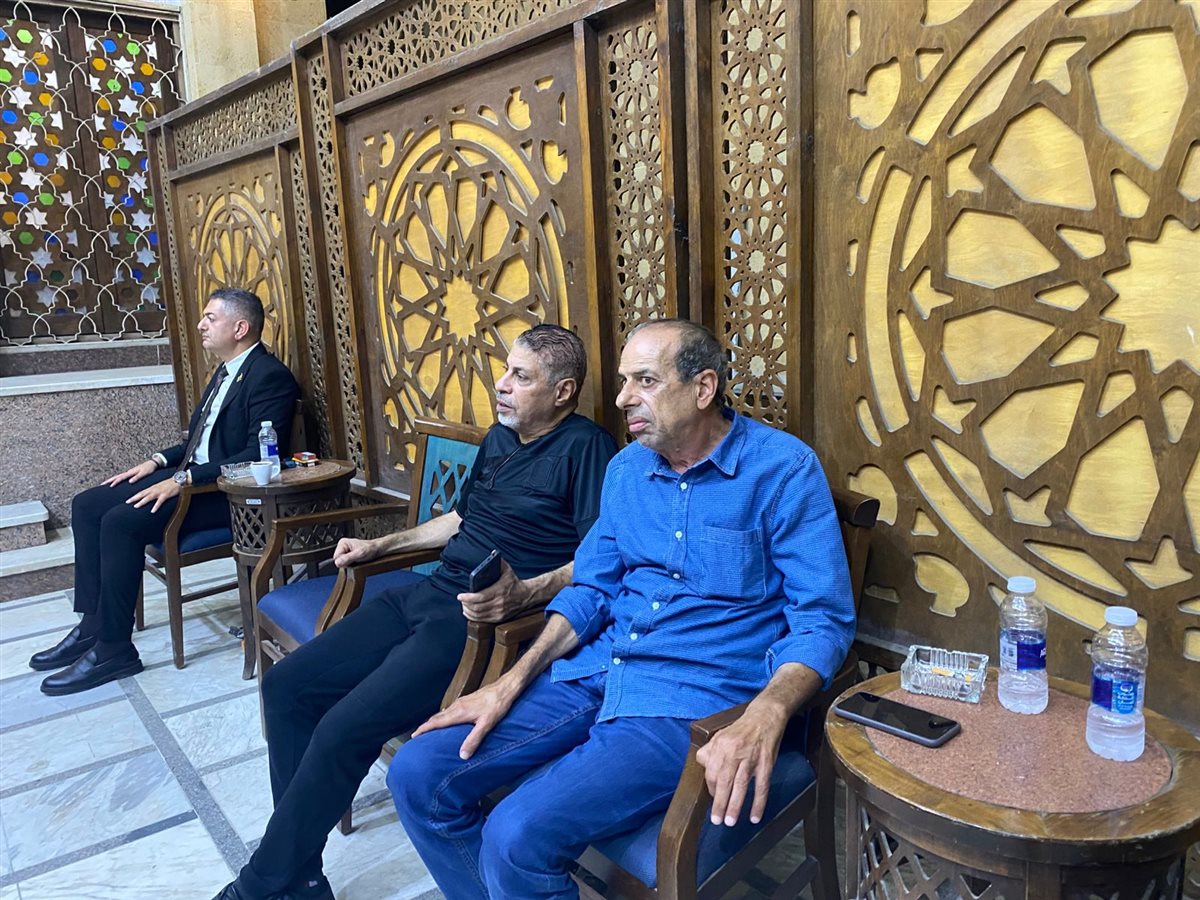 <strong>عزاء والدة صبحي خليل</strong>