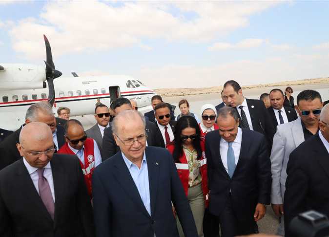 <strong>رئيس وزراء فلسطين يصل العريش</strong>