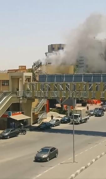 حريق النادي الأهلي