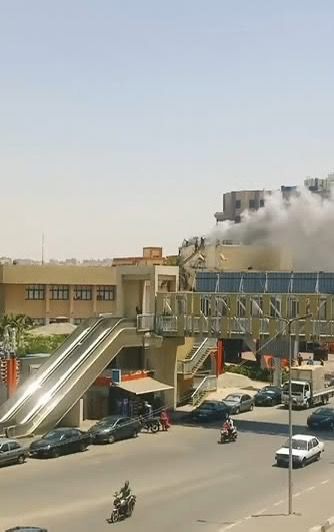 حريق النادي الأهلي
