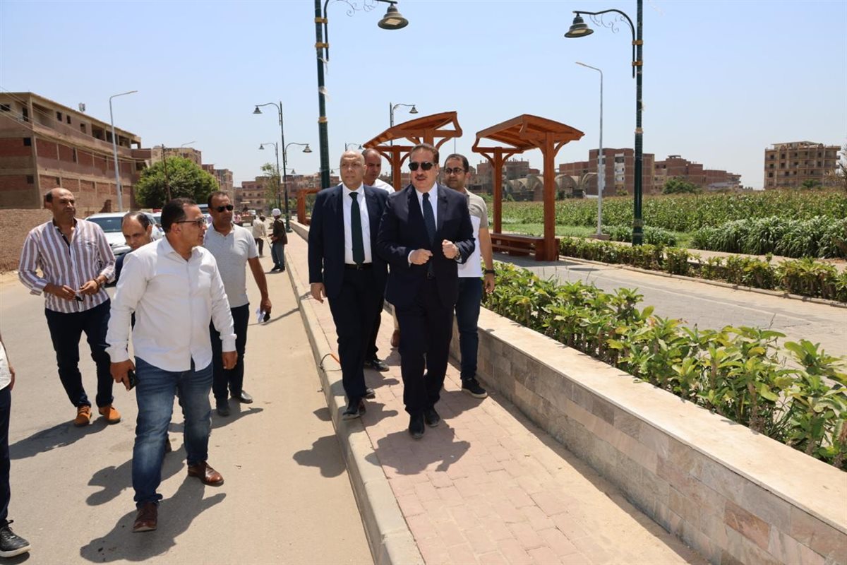 الجولة التفقدية لمحافظ المنوفية