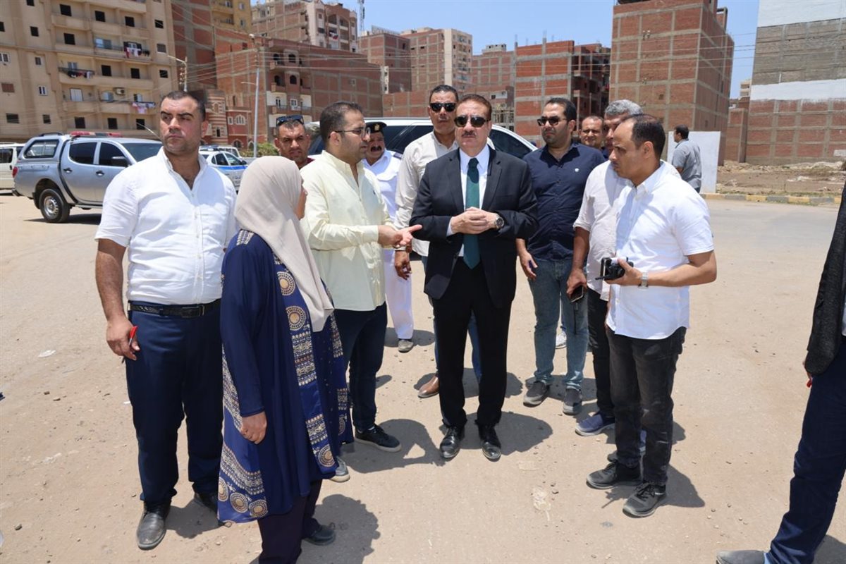 الجولة التفقدية لمحافظ المنوفية