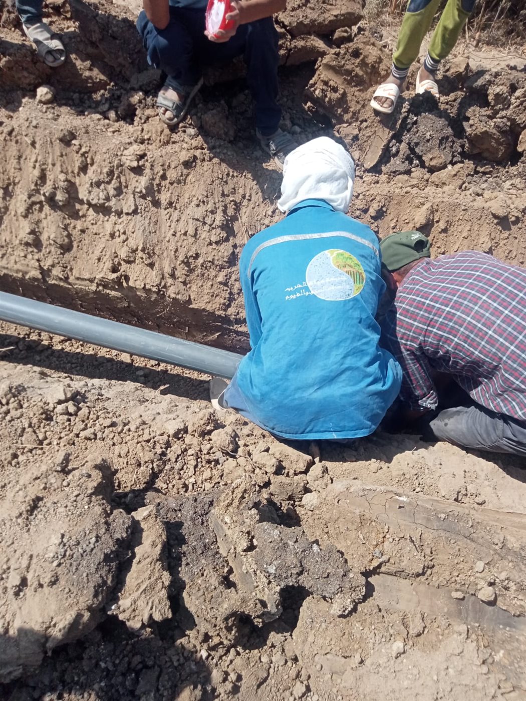 خطوط جديدة لمياه الشرب بالفيوم