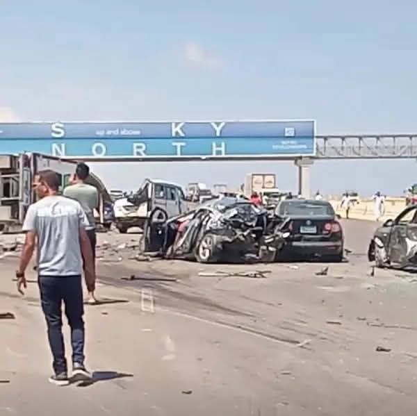 محافظ مطروح يتابع تطورات حادث تصادم طريق مطروح الإسكندرية