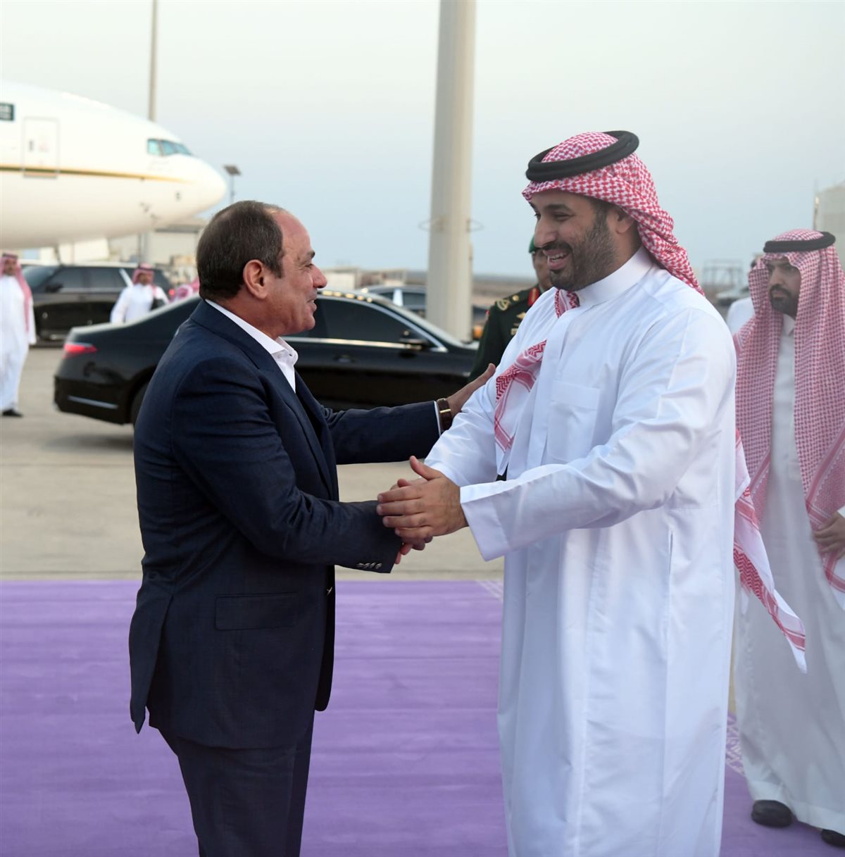 الرئيس السيسي وولي العهد السعودي يؤكدان رفض أية محاولات لتهجير الفلسطينيين من أرضهم
