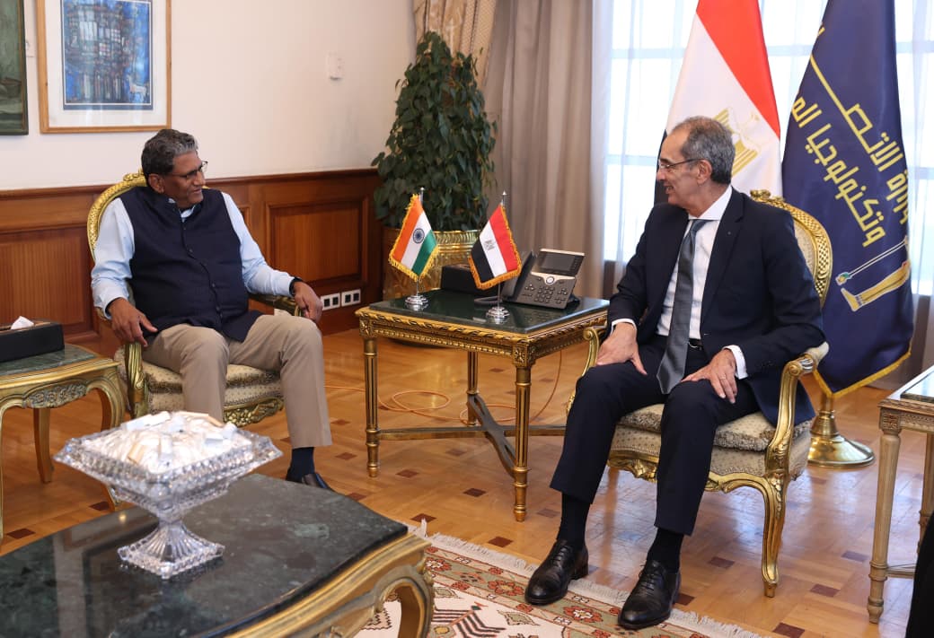 عمرو طلعت وزير الاتصالات وتكنولوجيا المعلومات&nbsp;