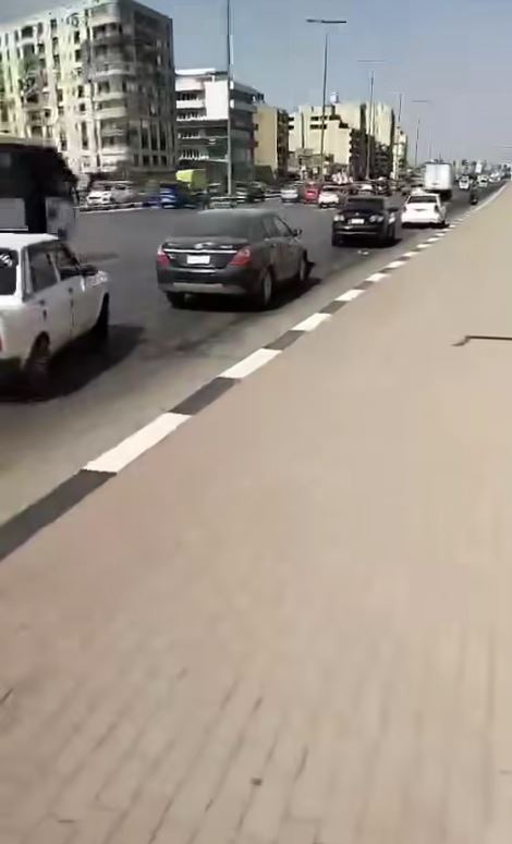 <strong>تصادم 3 سيارات بطريق جوزيف تيتو بالقاهرة&nbsp;</strong>