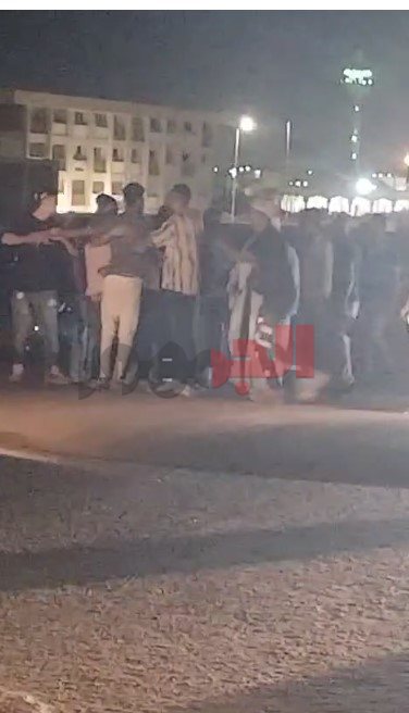 جانب من حادث تصادم سيارة و2 توك توك في القطامية&nbsp;