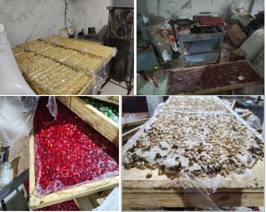 ضبط مالك مصنع بحوزته كميات كبيرة من 