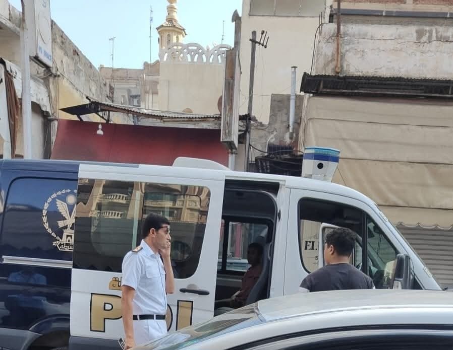 جريمة محل بورسعيد