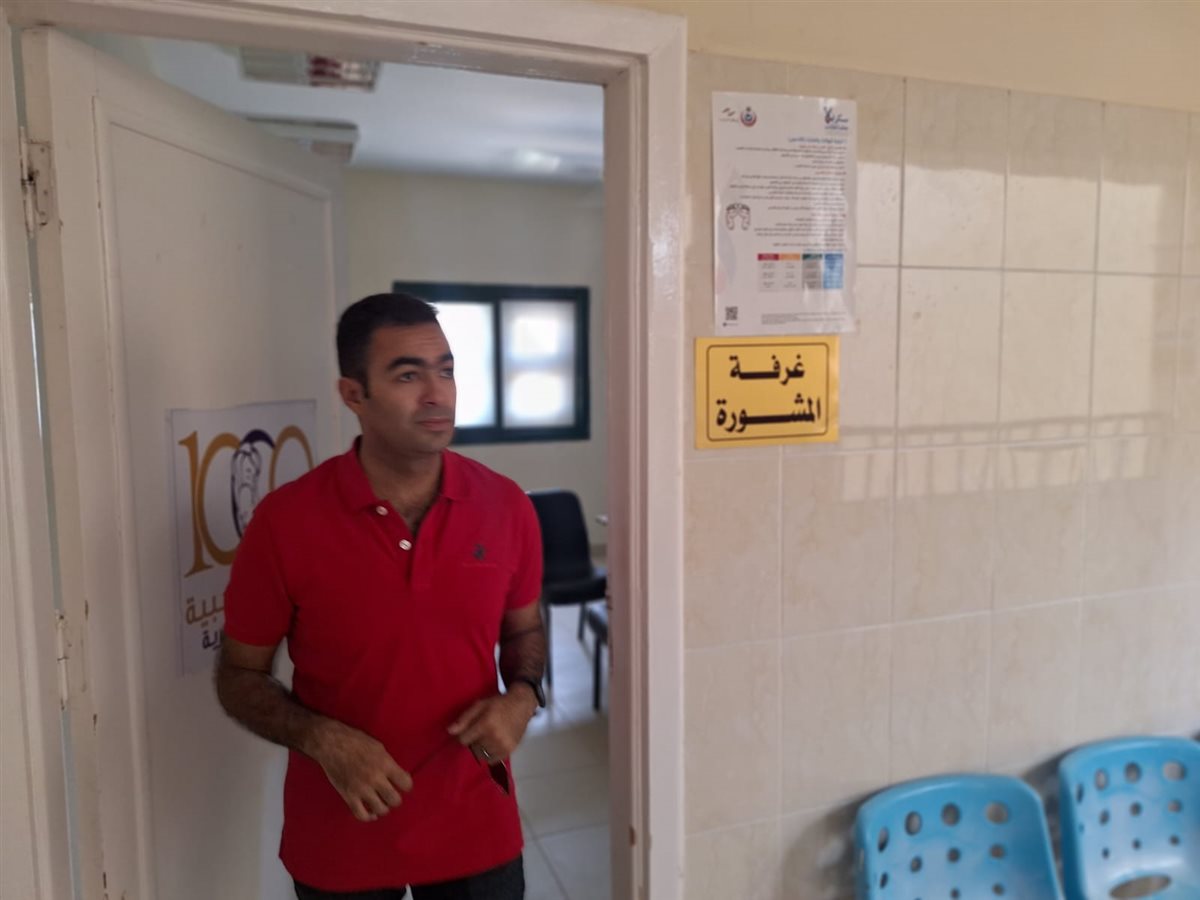 الدكتور أيمن محمد عباس وكيل وزارة الصحة&nbsp;