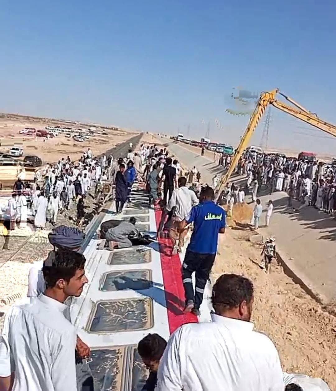 حادث إنقلاب قطار مطروح &nbsp;&nbsp;