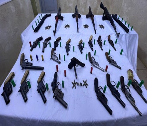 مصرع 4 عناصر جنائية وضبط مخدرات وأسلحة بـ 59 مليون بـ 3محافظات&nbsp;