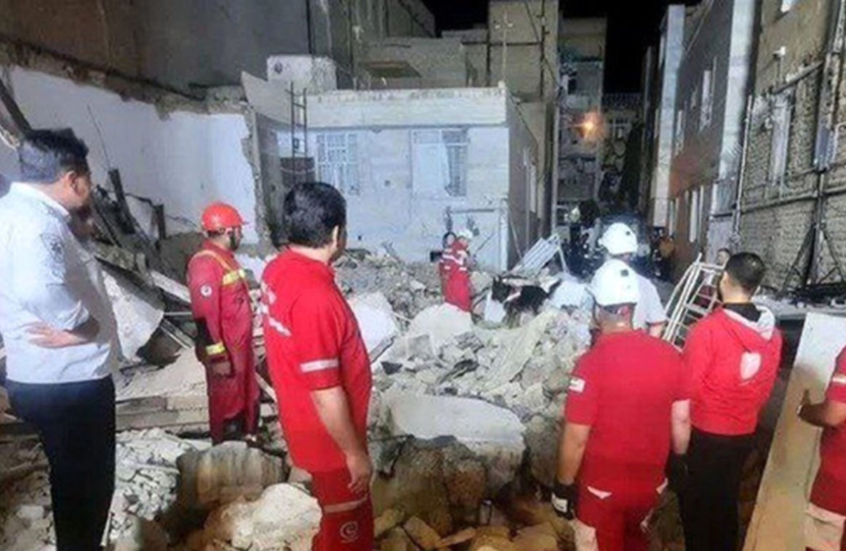 <strong>انفجار غاز قوي بطهران يتسبب في إصابة 14 مواطن وتدمير 7 مبان</strong>