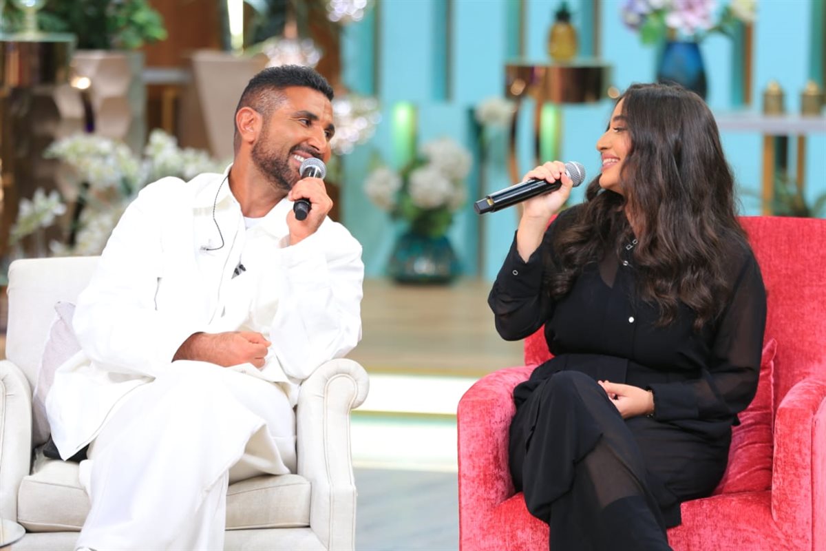 <strong>أحمد سعد وابنته جودي</strong>