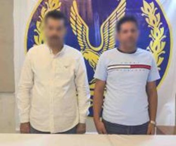 المتهمين <strong>بالنصب على عدد من المواطنين عن طريق بيع وحدات سكنية لأكثر من شخص.</strong>