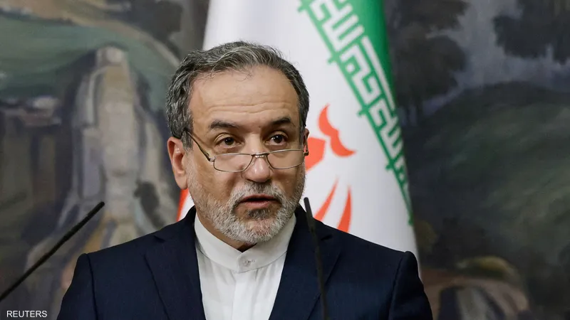<strong>وزير الخارجية الإيراني عباس عراقجي</strong>