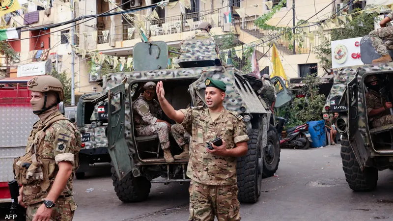 أرشيفية لعناصر من الجيش اللبناني
