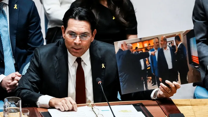 مندوب إسرائيل لدى الأمم المتحدة داني دانون