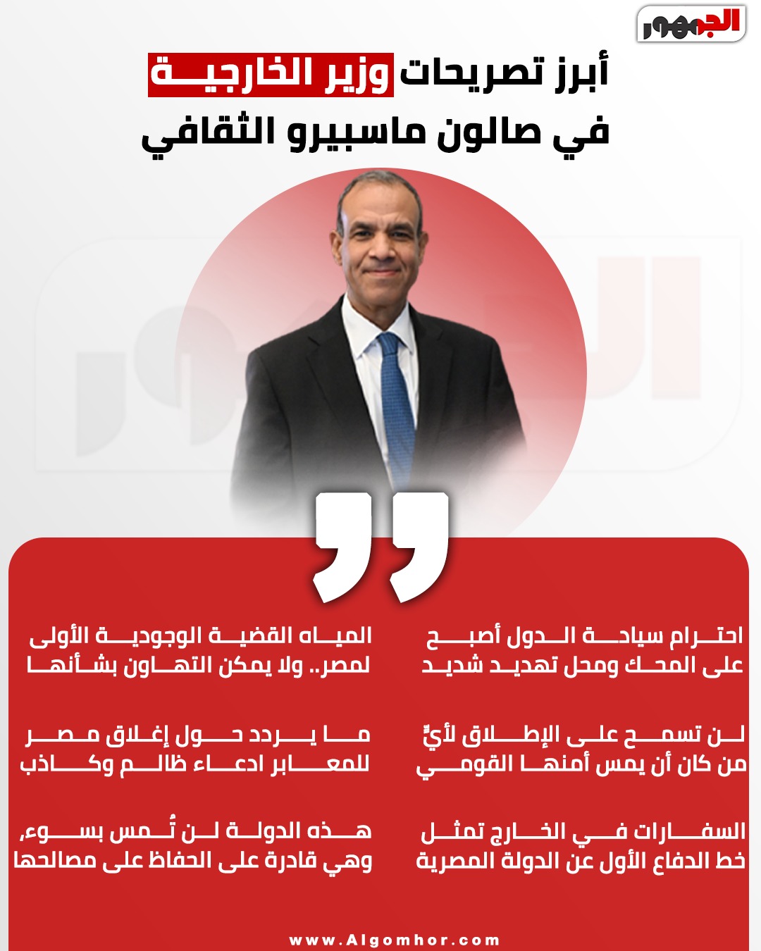 وزير الخارجية: احترام سيادة الدول أصبح على المحك ومحل تهديد شديد