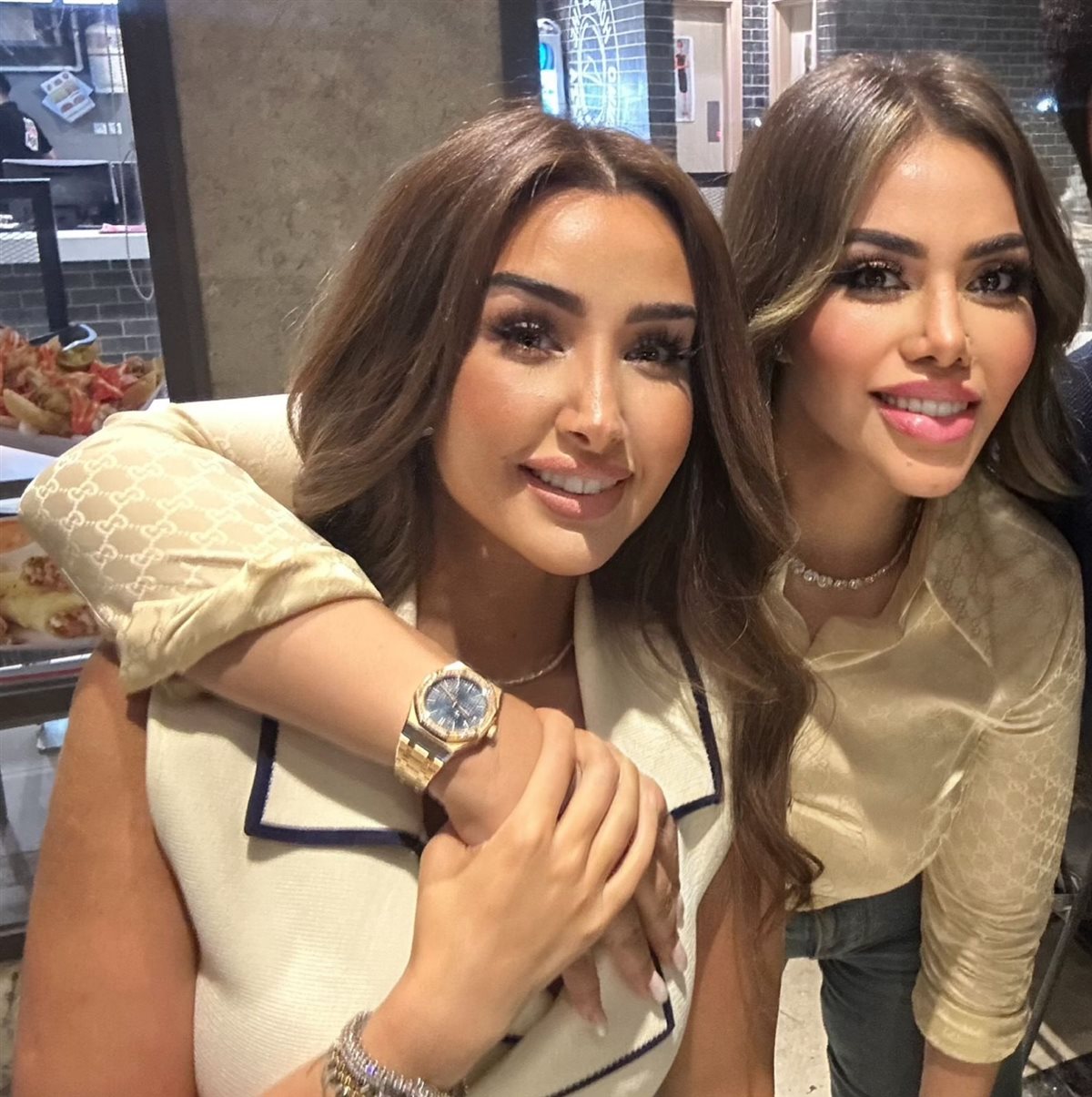 <strong>هنا الزاهد وآلاء الغزالي</strong>