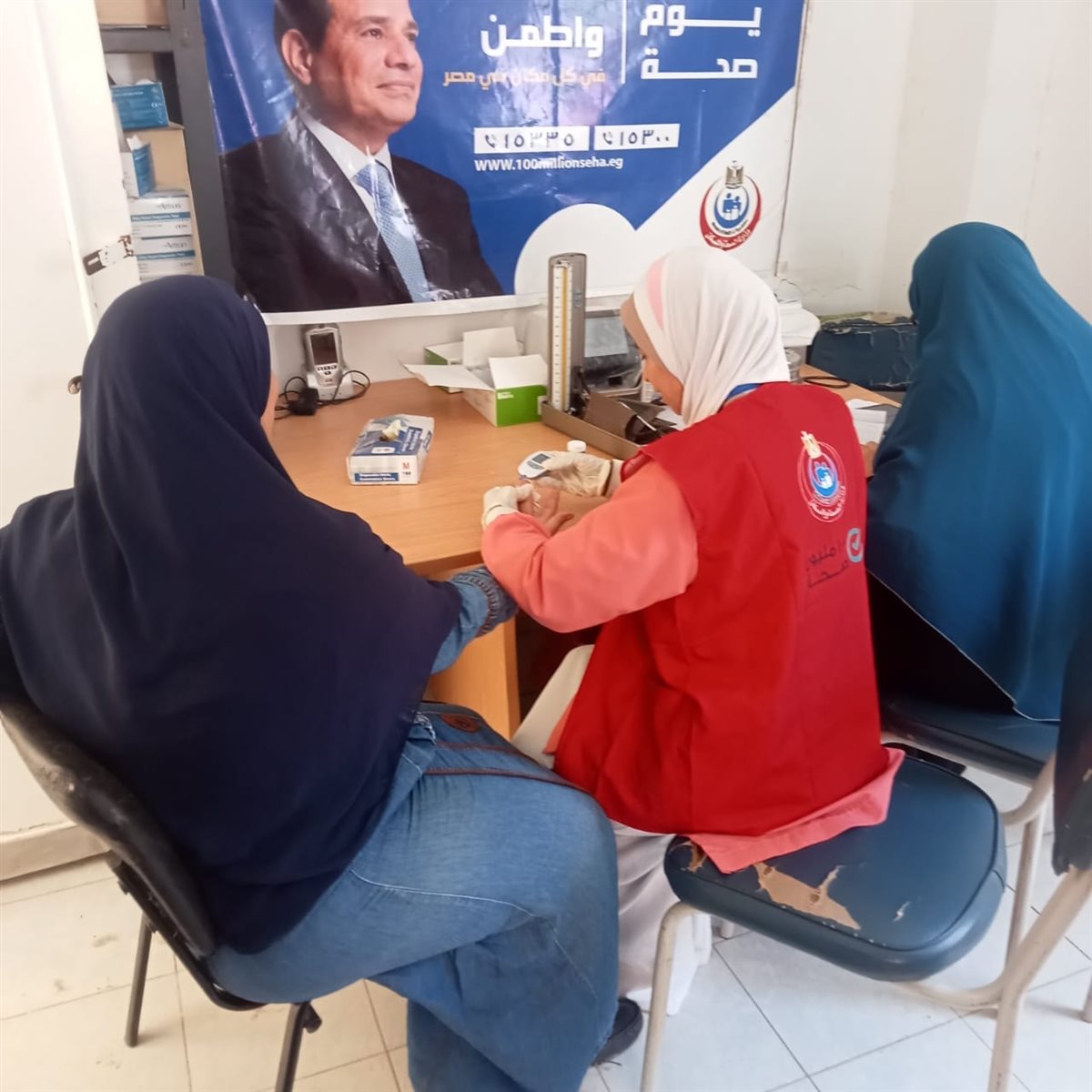 <strong>&nbsp;حملة «100 يوم صحة»</strong>