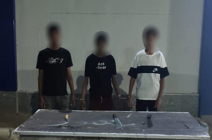 المتهمين بإشهار سلاح أبيض في الإسماعيلية&nbsp;