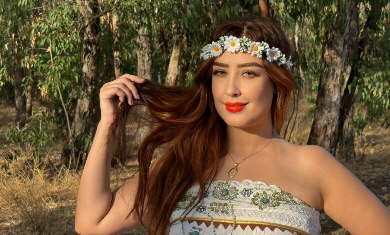 <strong>الفنانة المغربية أمنية</strong>