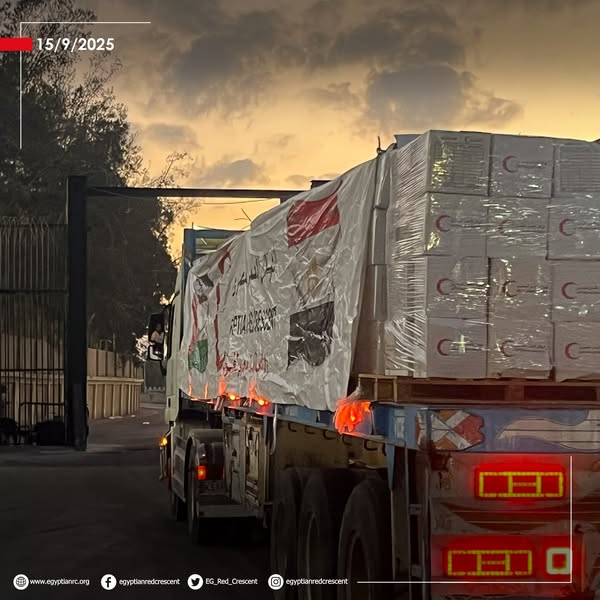 <strong>2500 طن مساعدات ضمن قافلة زاد العزة الـ 37 لغزة اليوم</strong>