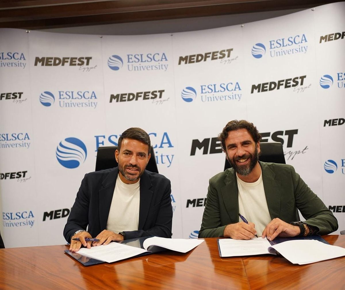 <strong>بروتوكول تعاون بين مهرجان ميدفست مصر وجامعة ESLSCA</strong>