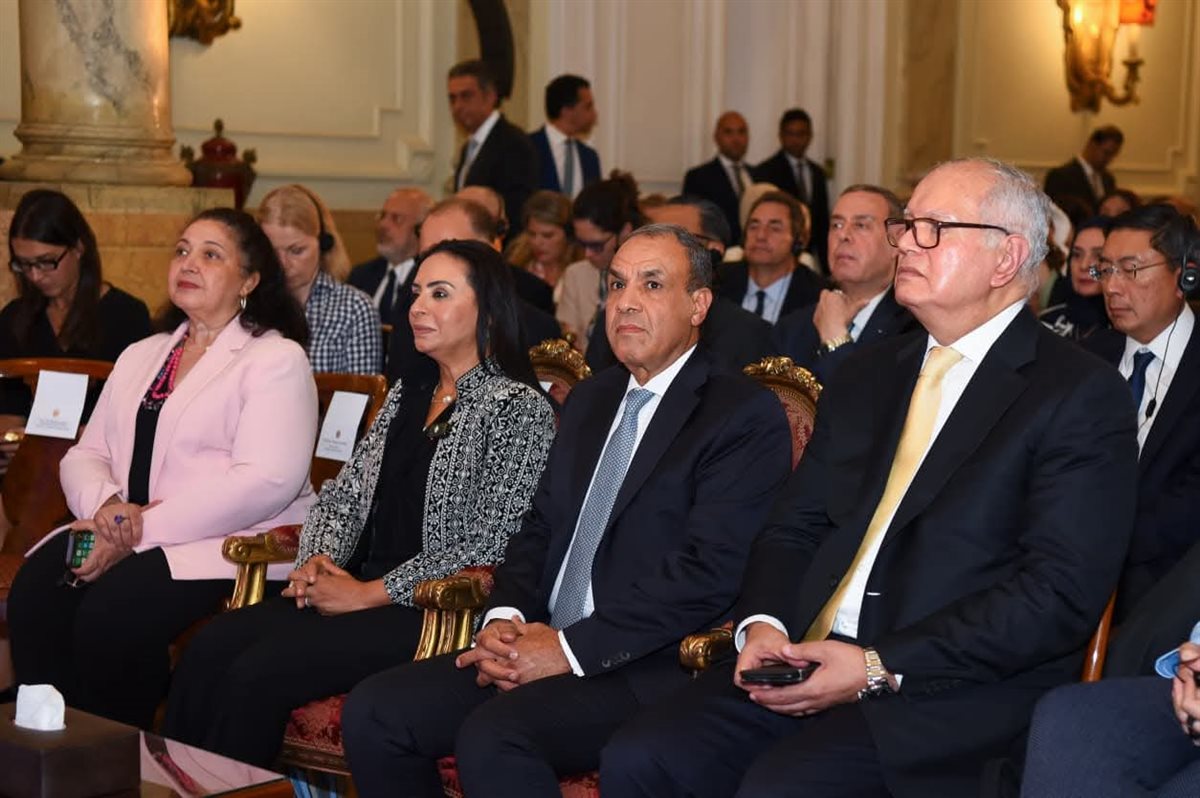 وزير الخارجية ووزيرة التضامن الاجتماعي&nbsp;