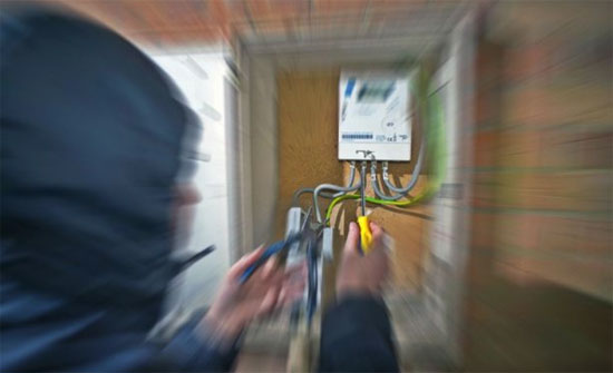 سرقة الكهرباء
