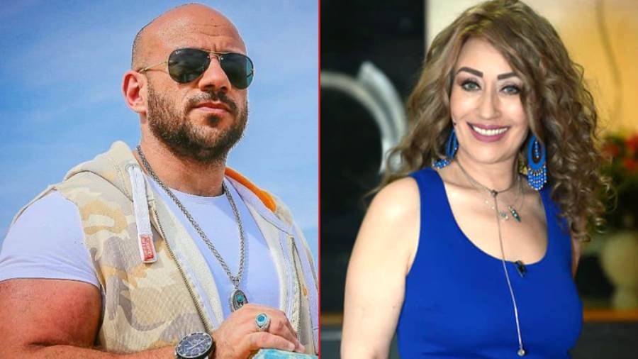 <strong>إيناس مكي وأحمد مكي</strong>