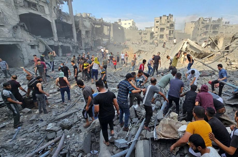 <strong>900 ألف فلسطيني يتحدون أوامر الإخلاء ويرفضون مغادرة غزة</strong>