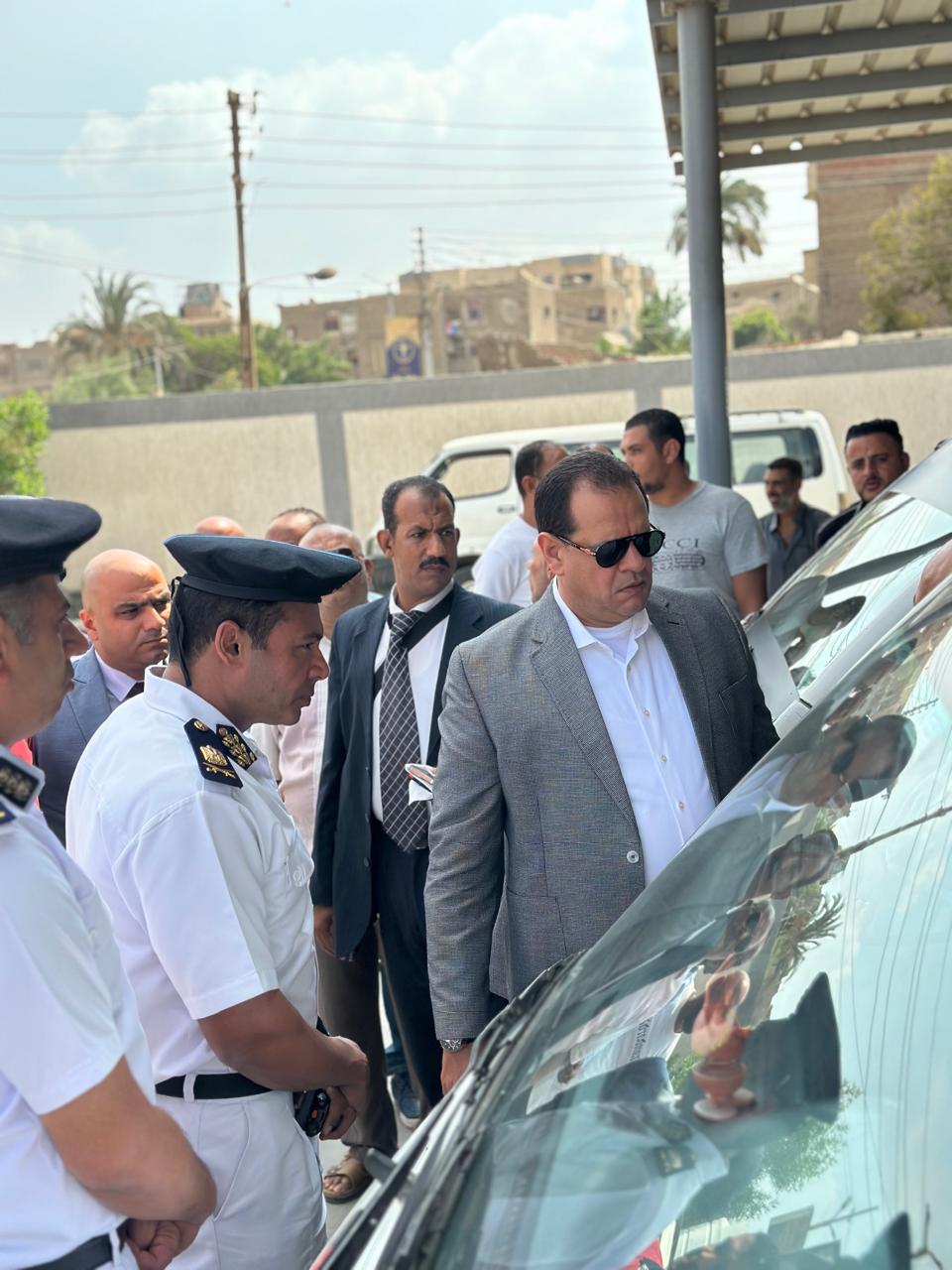 اللواء احمد عزت مدير أمن الفيوم اثناء الحملة &nbsp;بموقف الفيوم القاهرة&nbsp;