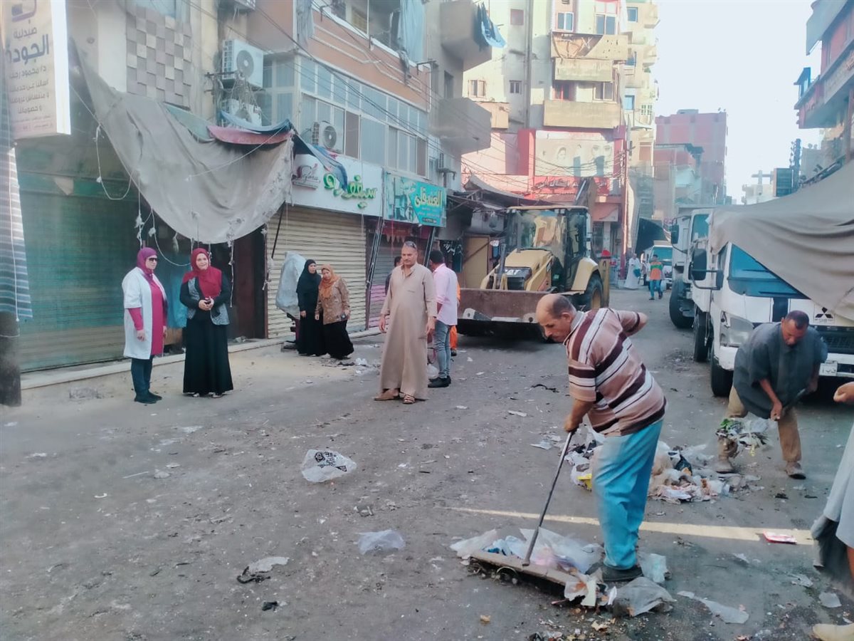 حملات مكبرة بمركز ابشواى