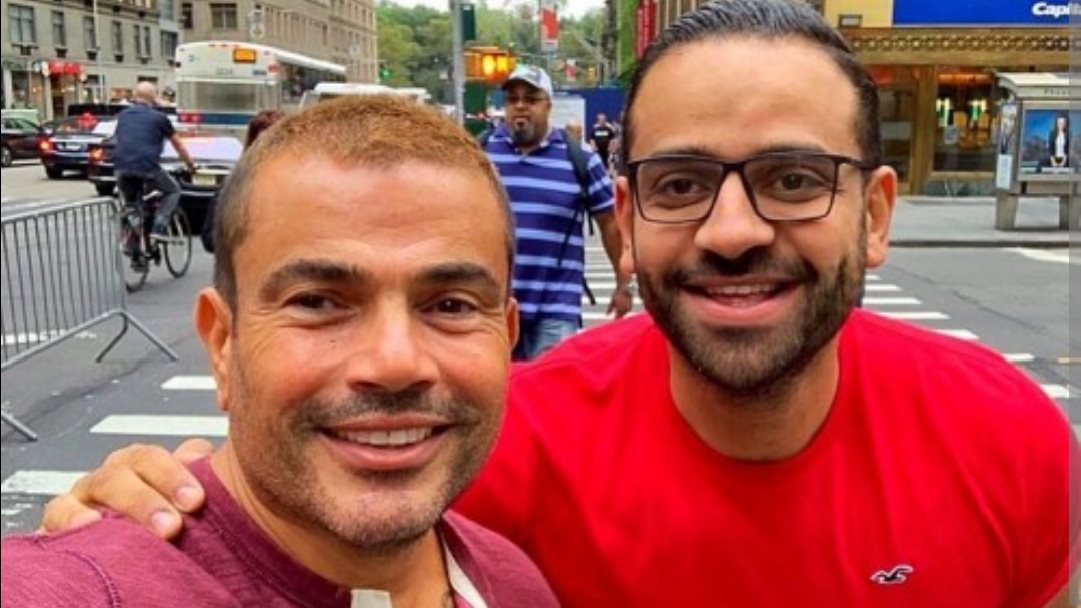 <strong>عمر السعيد وعمرو دياب</strong>